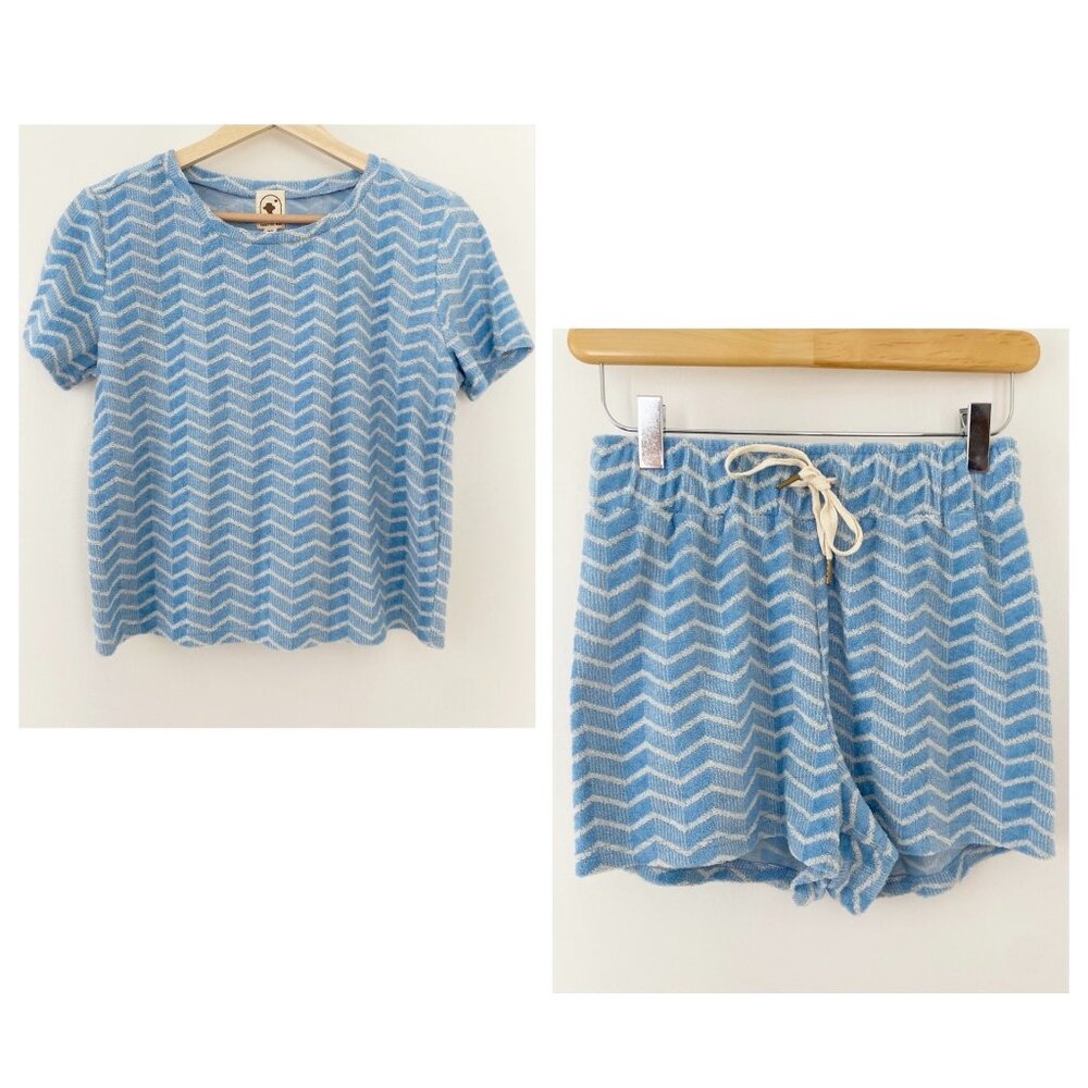 Dandy Del Mar Women's Top Shorts Set Blue